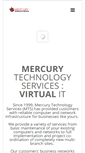 Mobile Screenshot of mercuryts.com